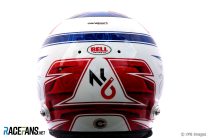 Nicholas Latifi 2020 helmet