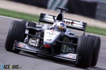 David Coulthard im McLaren Mercedes heute beim Freien Training zum Formel 1 Grand Prix