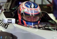 Jenson Button im BMW-Williams heute beim Warmup in Spa