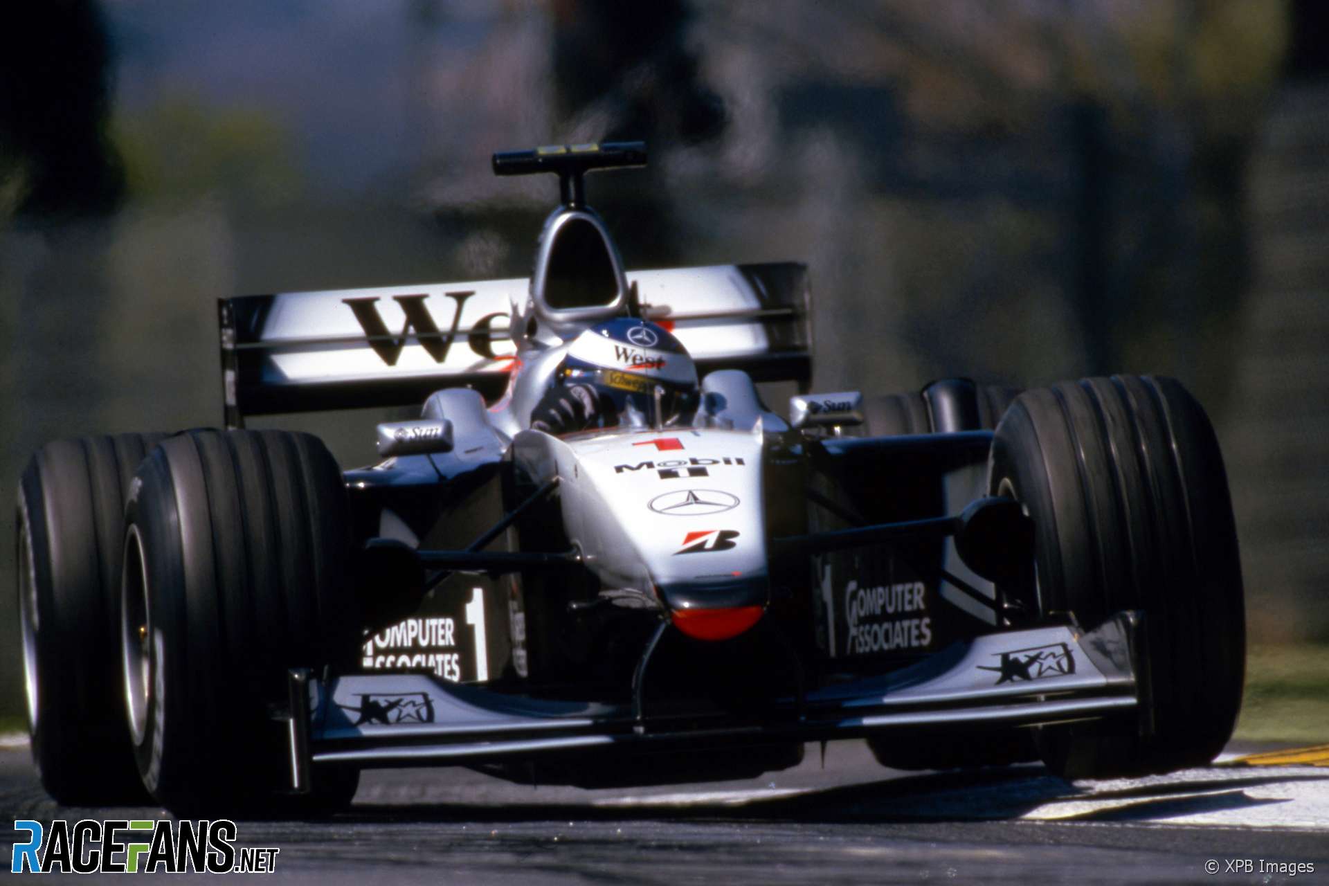 Mika Hakkinen, McLaren, Imola, 2000