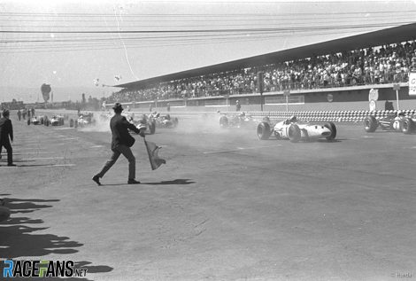 Start, Mexican Grand Prix, Autodromo Magdalena Mixhuaca, 1965