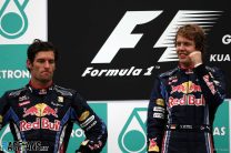 Vettel first in Red Bull one-two at Sepang