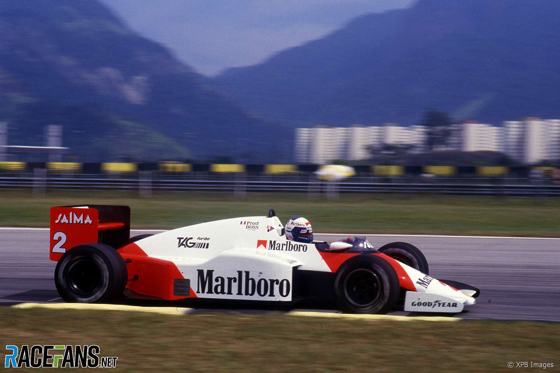 Alain Prost, McLaren, Jacarepagua, 1989