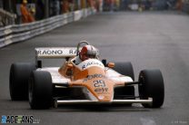 Monaco Grand Prix Monte Carlo (MC) 22-23 5 1982