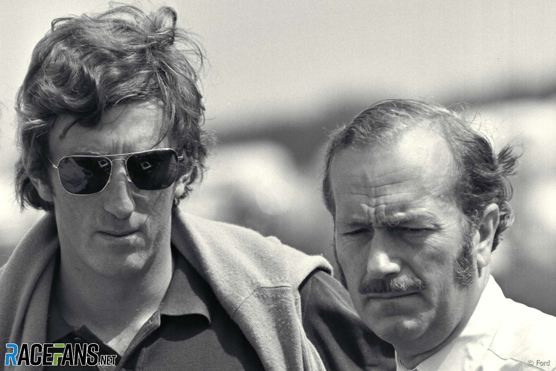 John Rindt, Colin Chapman, Brands Hatch, 1970