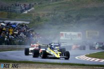 Derek Warwick, Renault, Estoril, 1985