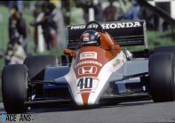 Stefan Johansson, Spirit, Brands Hatch, 1983