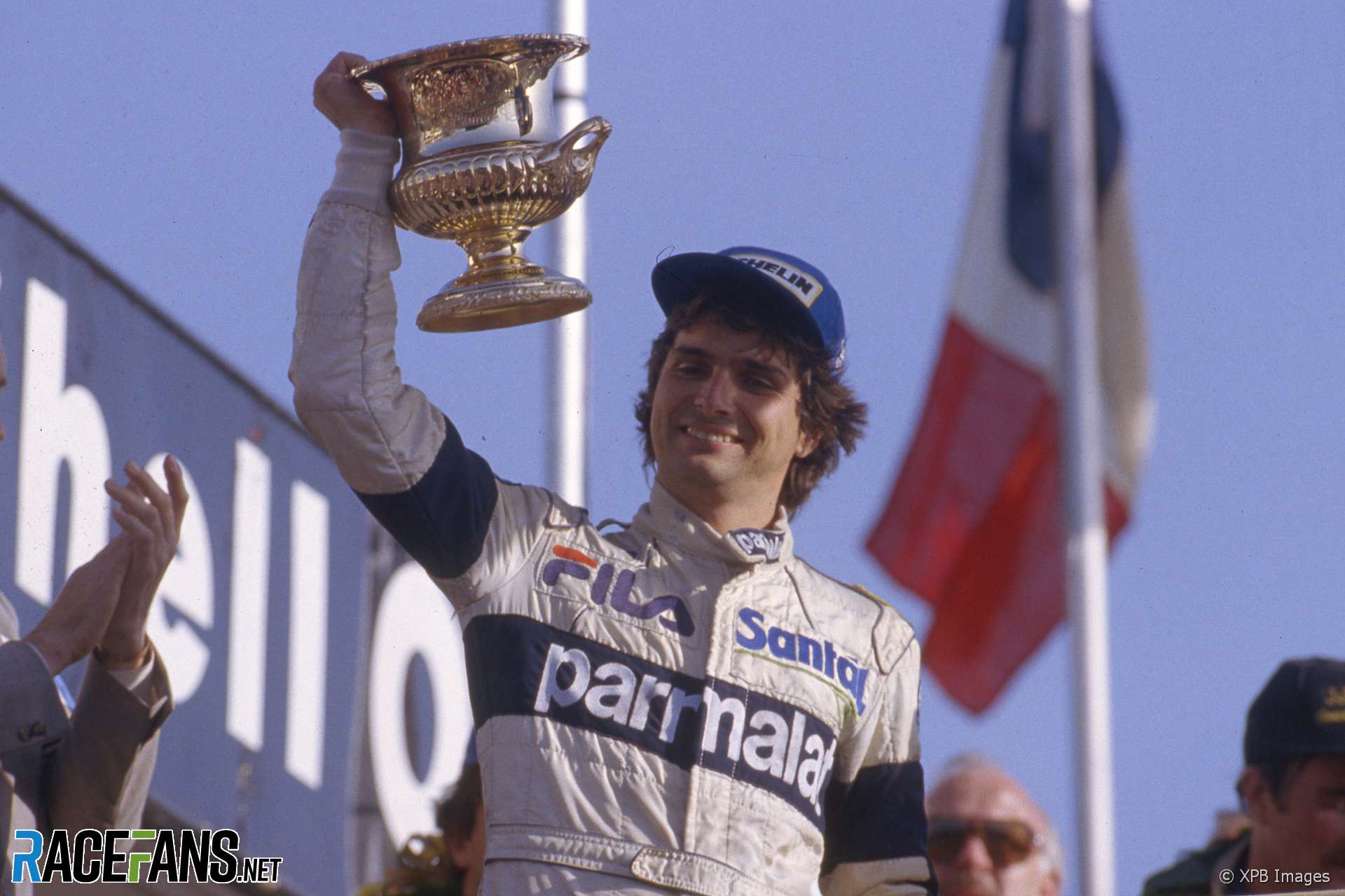 Nelson Piquet, Brands Hatch, 1983 · RaceFans