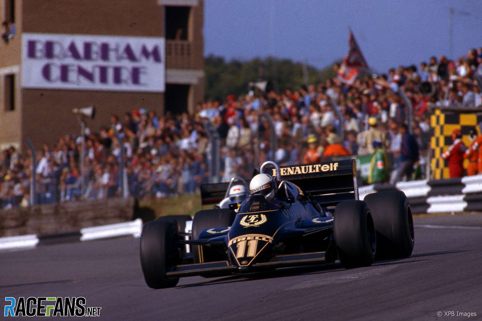 Elio de Angelis, Lotus, Brands Hatch, 1983