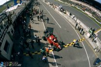 Rene Arnoux, Ferrari, Brands Hatch, 1983