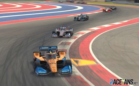 Lando Norris, McLaren SP, IndyCar iRacing Challenge, Circuit of the Americas, 2020