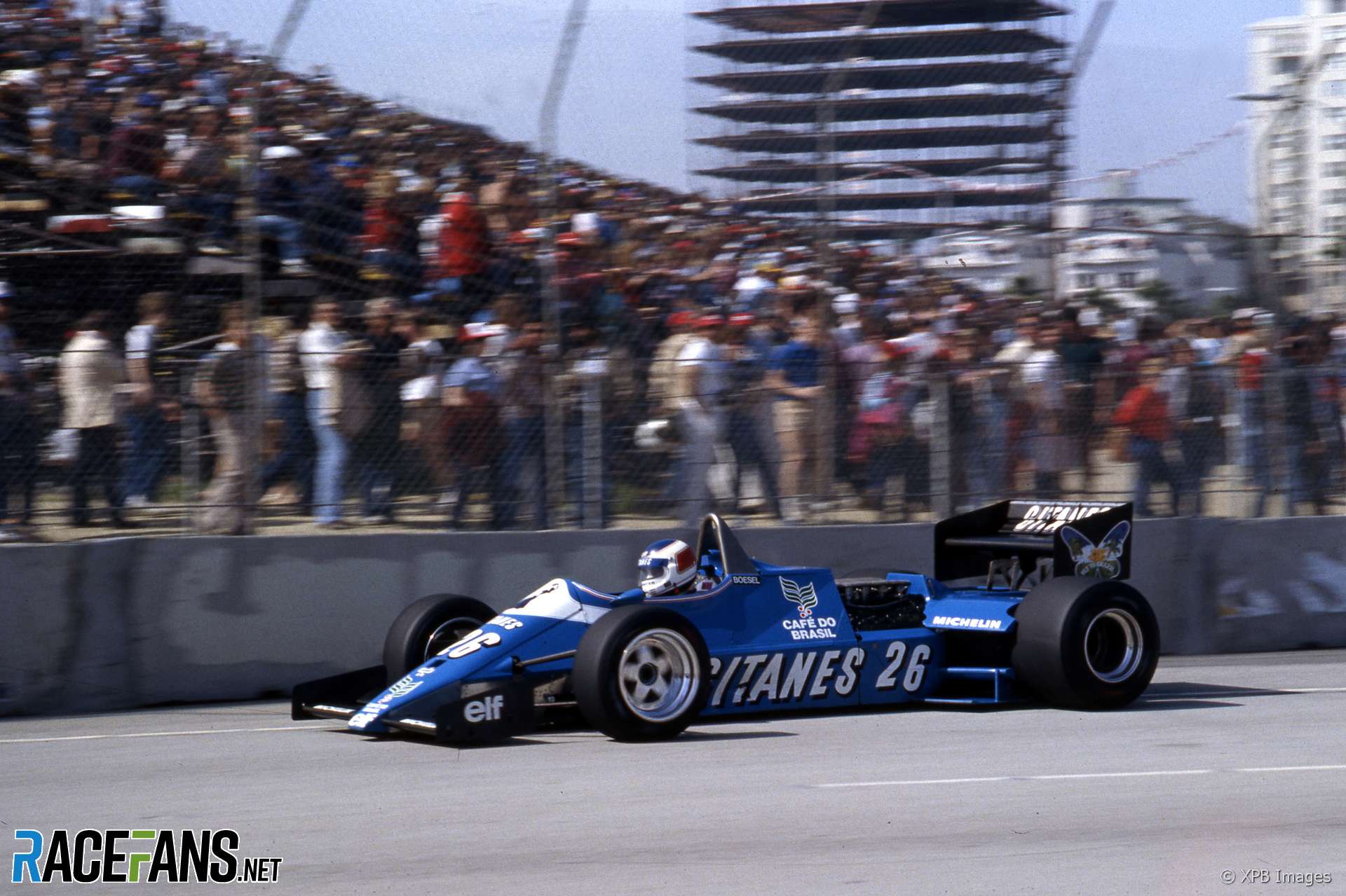 Raul Boesel, Ligier, Long Beach, 1983