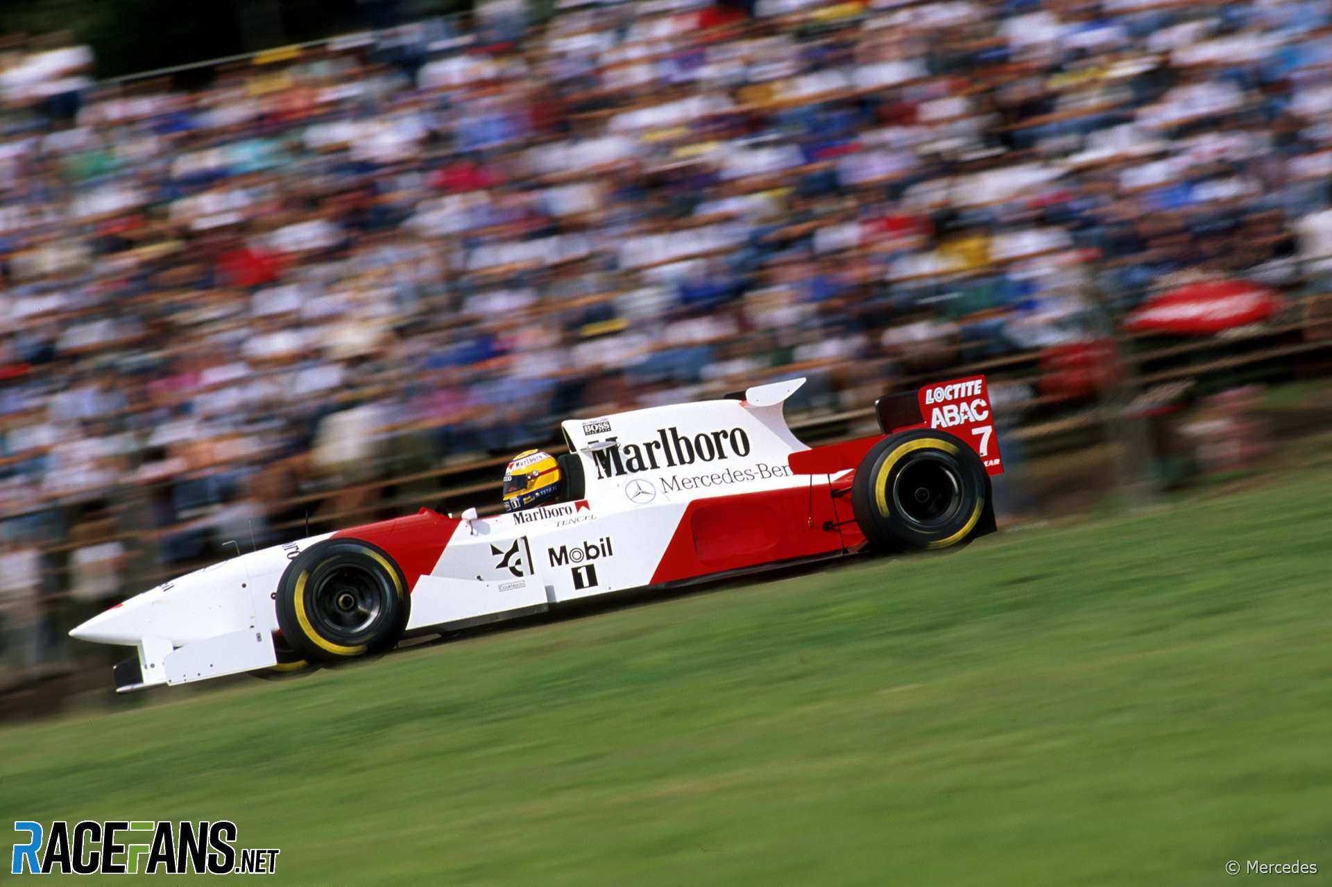 Mark Blundell, McLaren-Mercedes, Buenos Aries, 1995