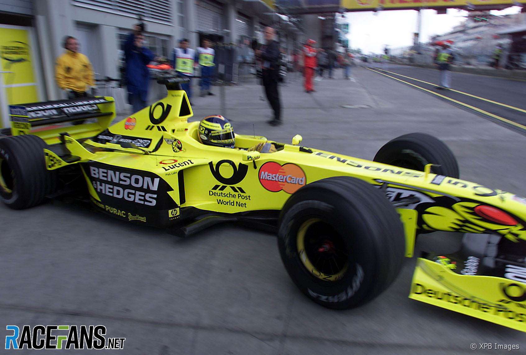 Heinz-Harald Frentzen, Jordan, Nurburgring, 2000