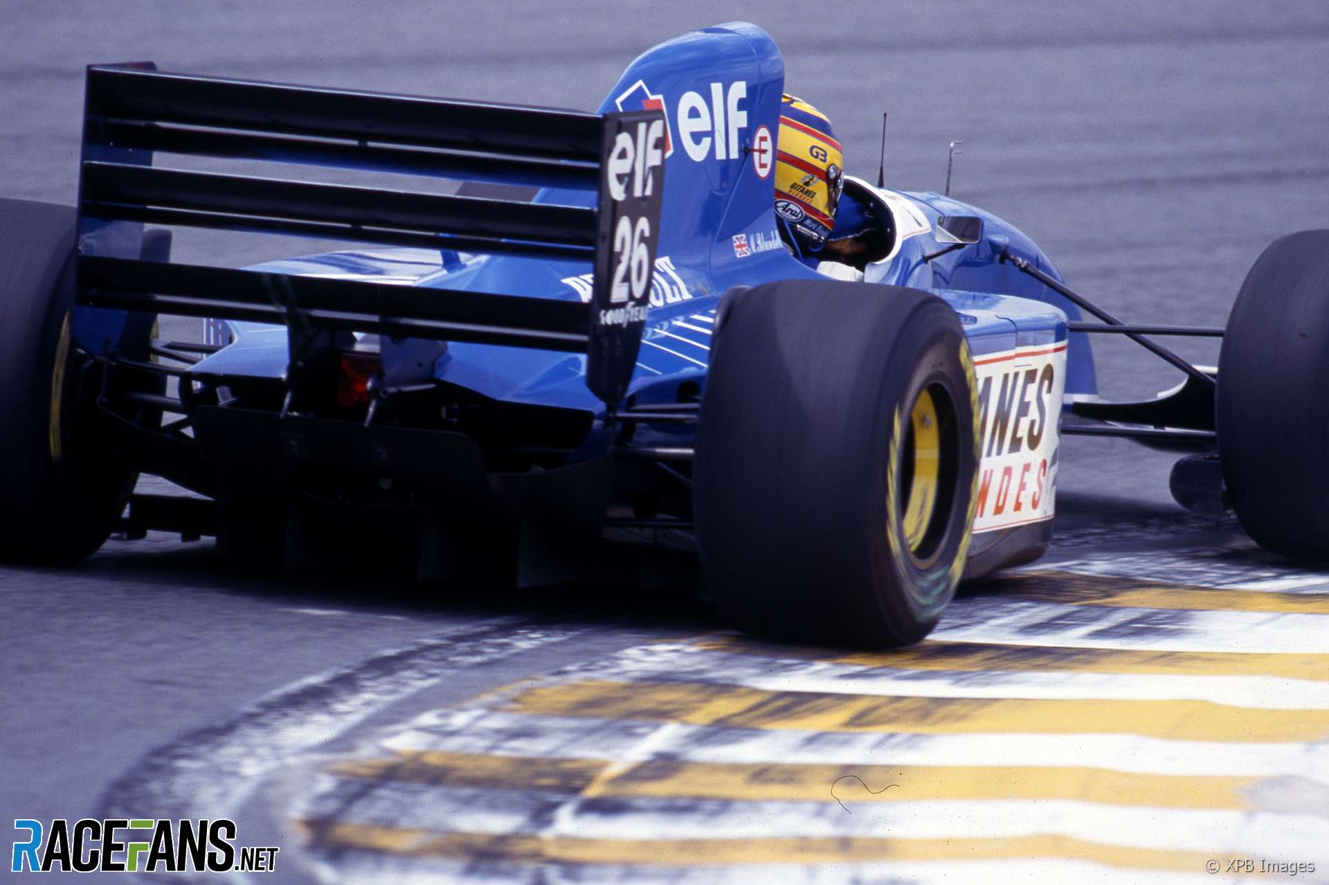 Mark Blundell, Ligier, Interlagos, 1993
