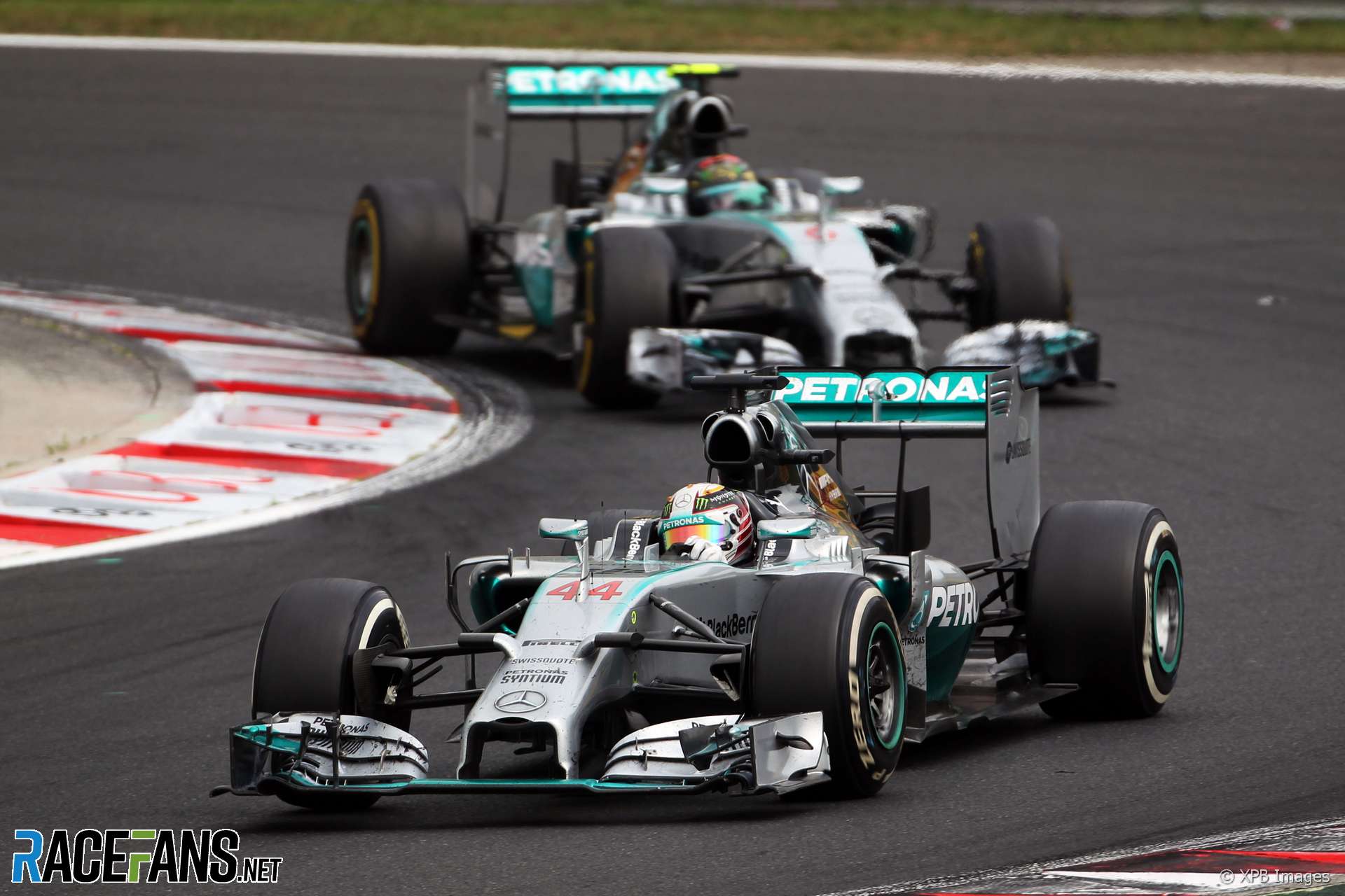 Lewis Hamilton, Nico Rosberg, Mercedes, Hungaroring, 2014