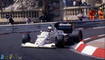 Teo Fabi, Toleman, Monaco, 1985
