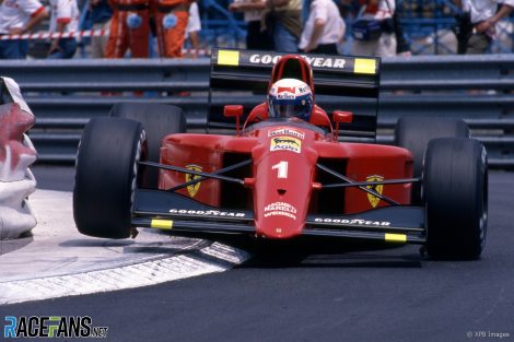 Alain Prost, Ferrari, Monaco, 1990