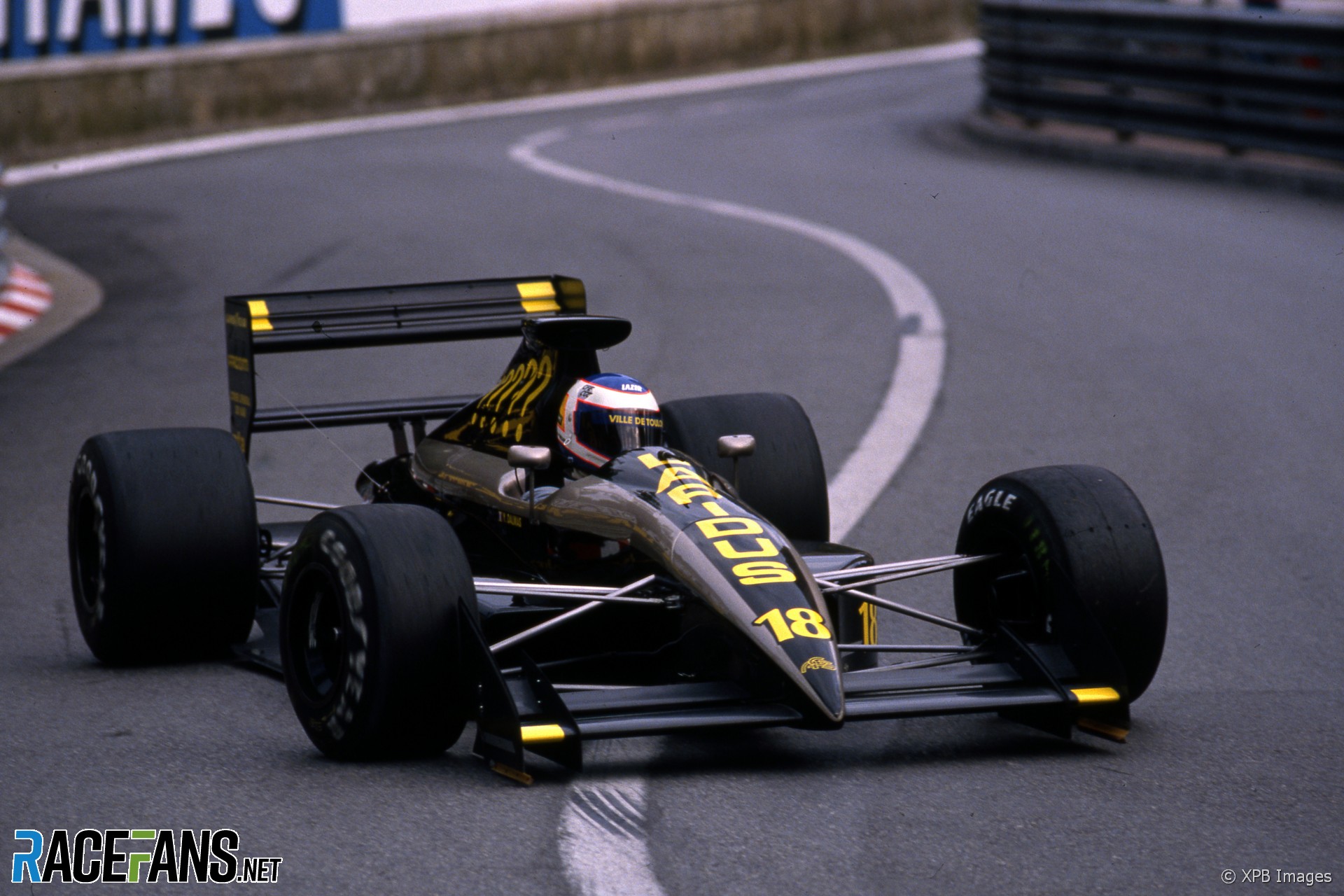 Yannick Dalmas, AGS, Monaco, 1990