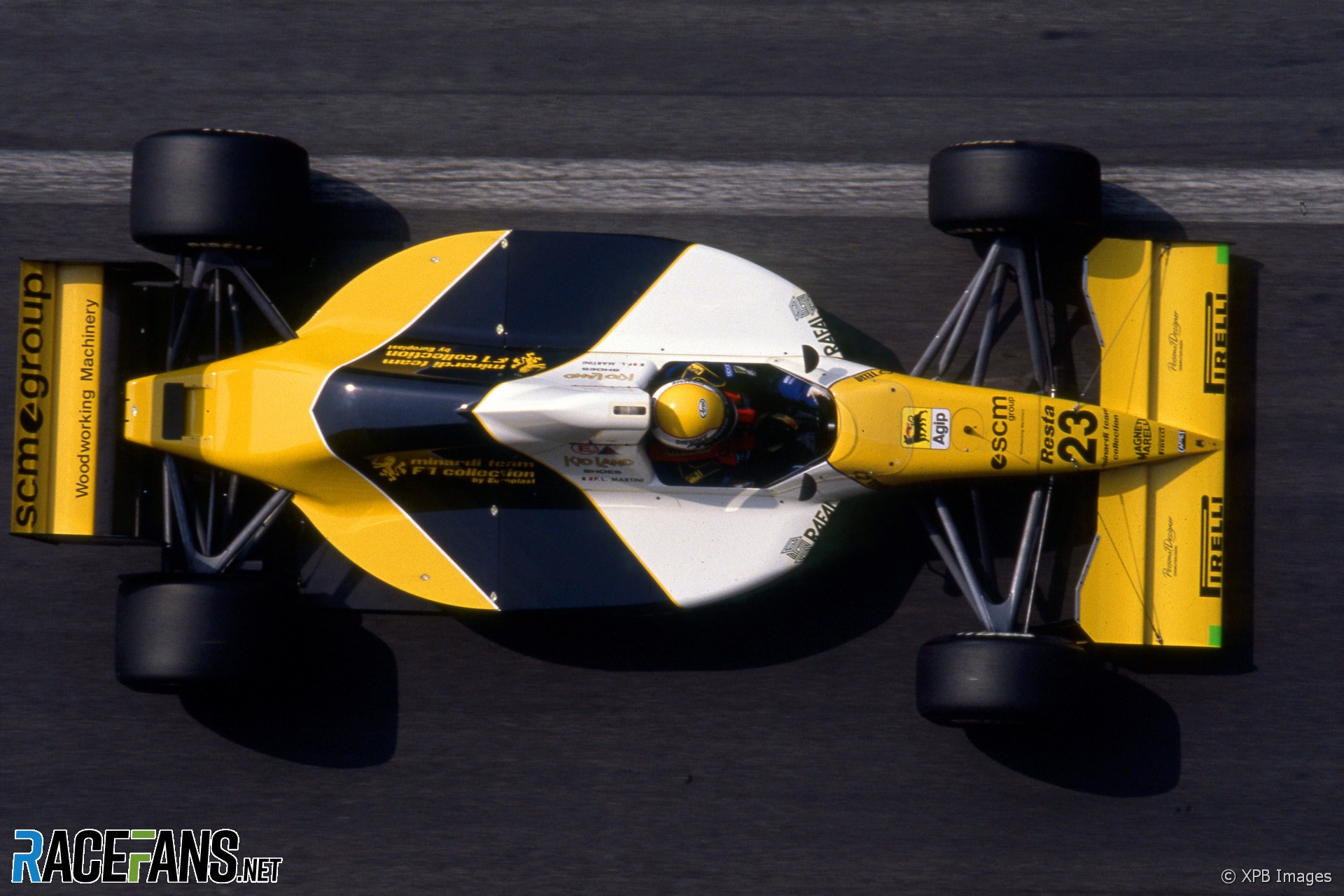 Pierluigi Martini, Minardi, Monaco, 1990