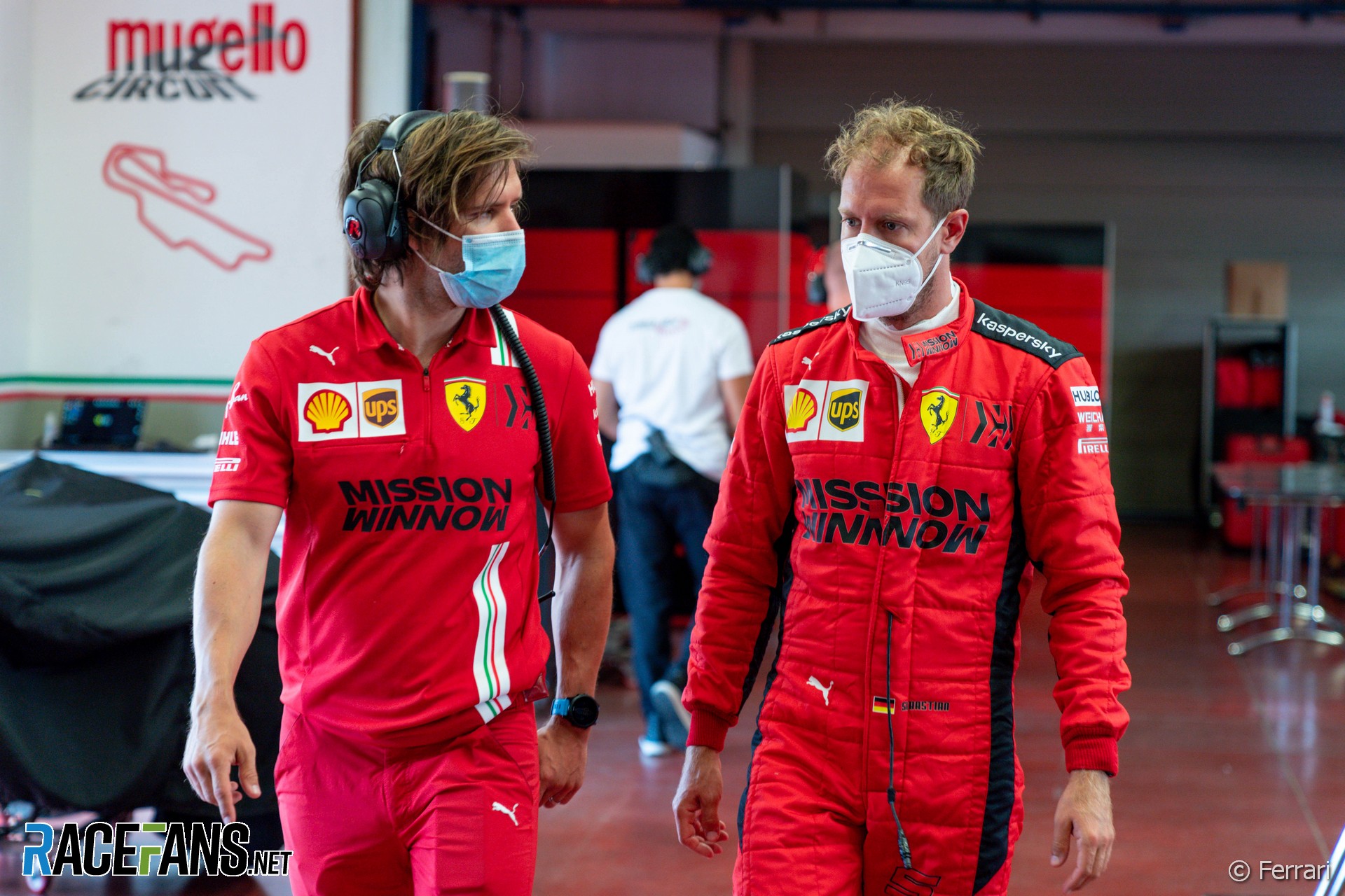 Sebastian Vettel, Ferrari, Mugello, 2020