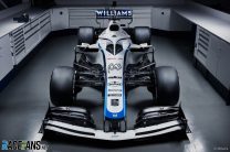 George Russell’s livery, Williams, 2020