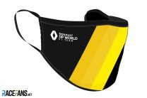 Renault is first F1 team to add anti-Covid 19 face masks to its merchandise range