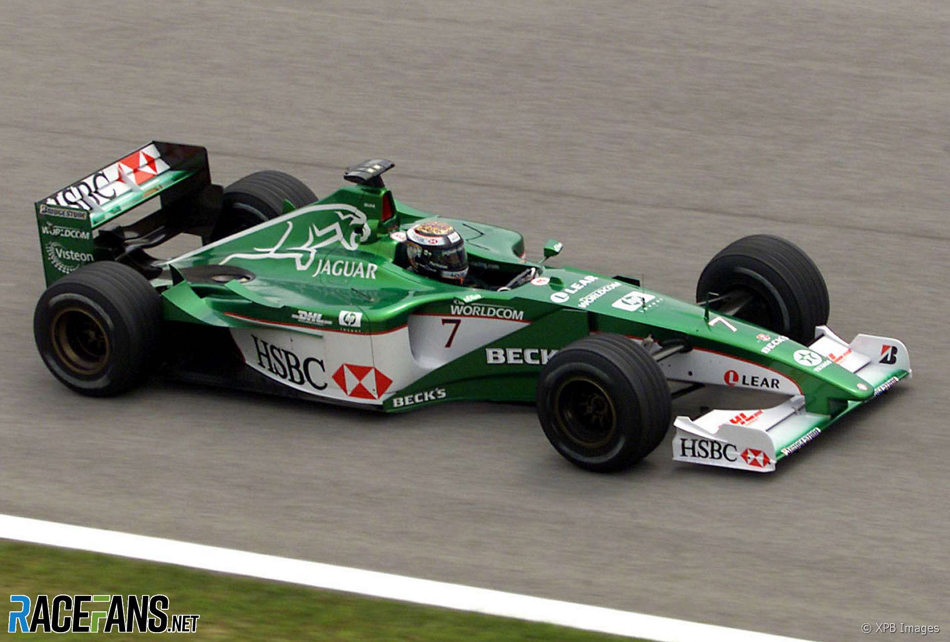 Eddie Irvine, Jaguar, A1-Ring, 2000
