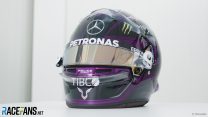 Lewis Hamilton's helmet, Austrian Grand Prix, 2020