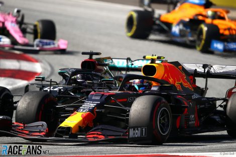 Lewis Hamilton, Alexander Albon, Red Bull Ring, 2020
