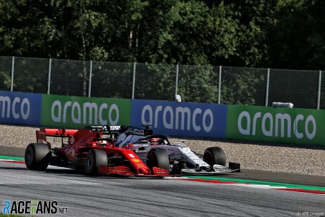 Sebastian Vettel, Daniil Kvyat, Red Bull Ring, 2020