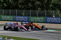 Sergio Perez, Carlos Sainz Jnr, Red Bull Ring, 2020
