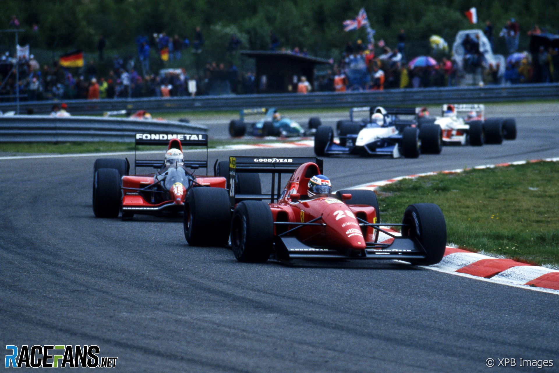Ivan Capelli, Ferrari, Spa-Francorchamps, 1992