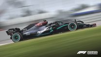 Codemasters F1 2020 screenshot – Mercedes  end racism livery