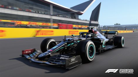 Codemasters F1 2020 screenshot - Mercedes end racism livery