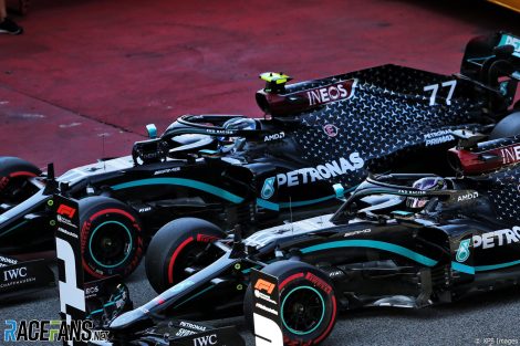 Lewis Hamilton, Valtteri Bottas, Mercedes, Circuit de Catalunya, 2020