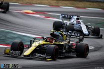 Esteban Ocon, Renault, Circuit de Catalunya, 2020