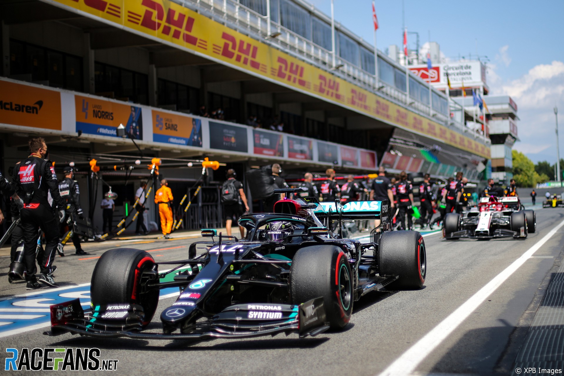 Lewis Hamilton, Mercedes, Circuit de Catalunya, 2020
