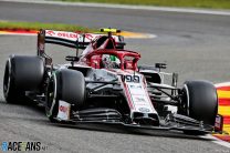Antonio Giovinazzi, Alfa Romeo, Spa-Francorchamps, 2020
