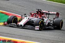 Kimi Raikkonen, Alfa Romeo, Spa-Francorchamps, 2020