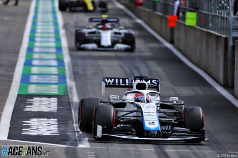George Russell, Williams, Spa-Francorchamps, 2020