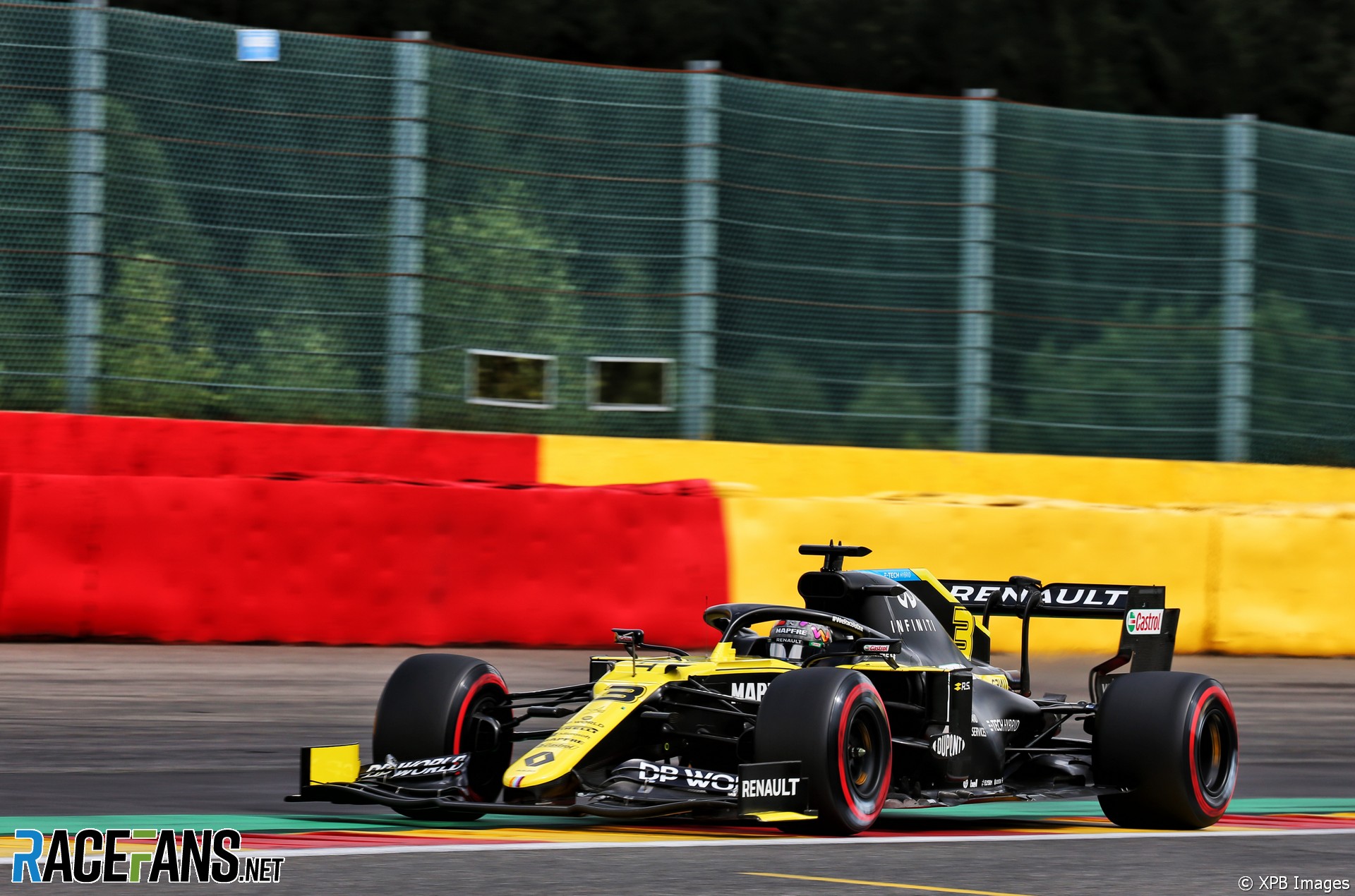 Daniel Ricciardo, Renault, Spa-Francorchamps, 2020