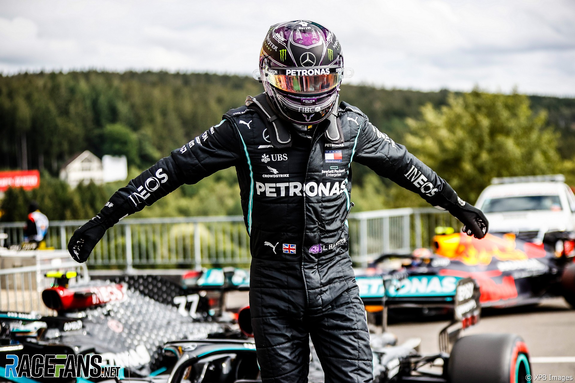 Lewis Hamilton, Mercedes, Spa-Francorchamps, 2020