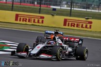 Sainz criticises “very dangerous” Grosjean and rues late puncture