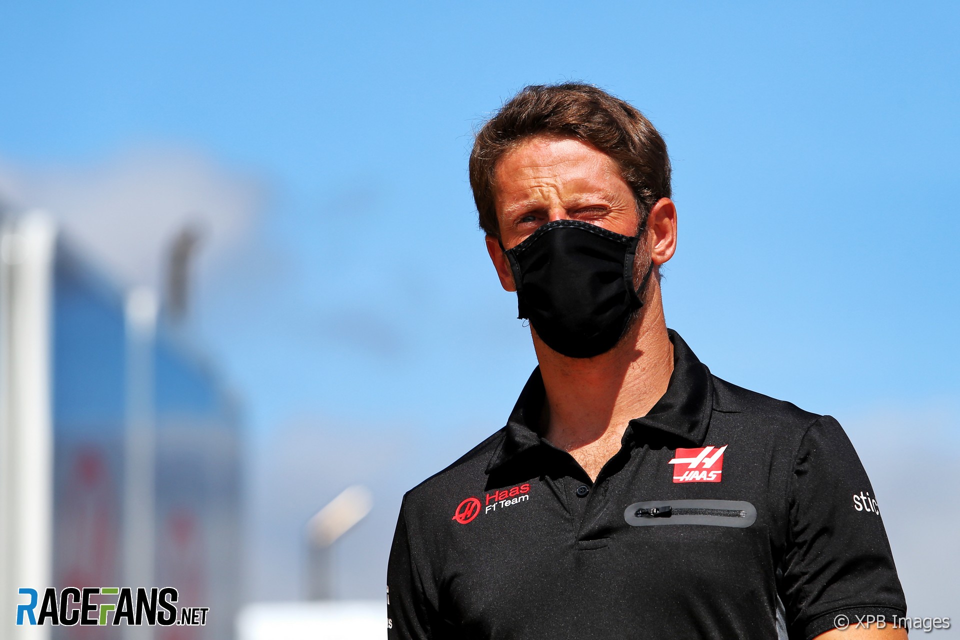Romain Grosjean, Haas, Silverstone, 2020