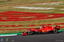 Sebastian Vettel, Ferrari, Silverstone, 2020
