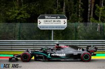 Lewis Hamilton, Mercedes, Spa, 2020