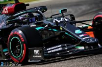 Seven under investigation for driving too slowly after Hamilton goes off-track in practice