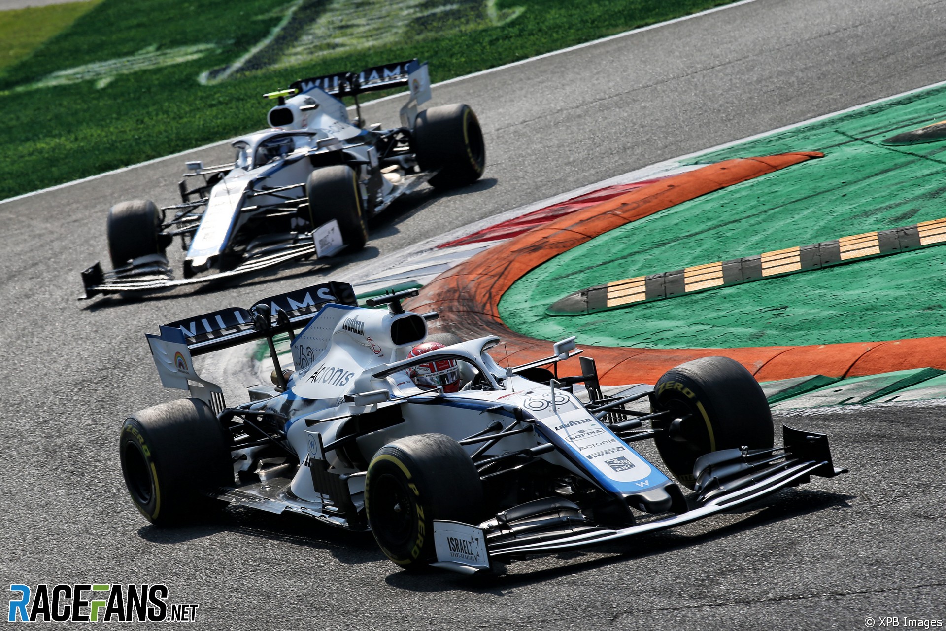 George Russell, Williams, Monza, 2020