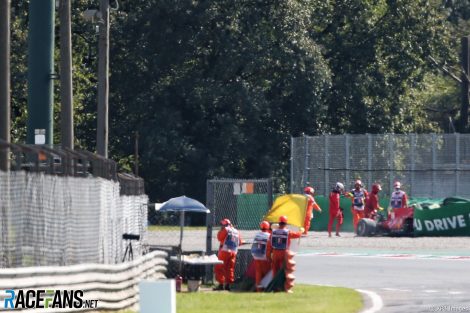 Charles Leclerc, Ferrari, Monza, 2020